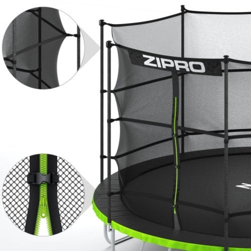 Батут Zipro Jump Pro 312 см із внутрішньою сіткою