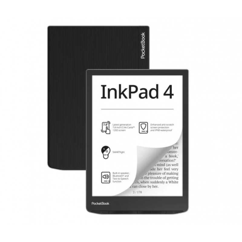 Електронна книга PocketBook 743 InkPad 4 Silver