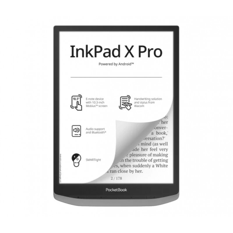 Електронна книга PocketBook 1040D InkPad X Pro Mist gray