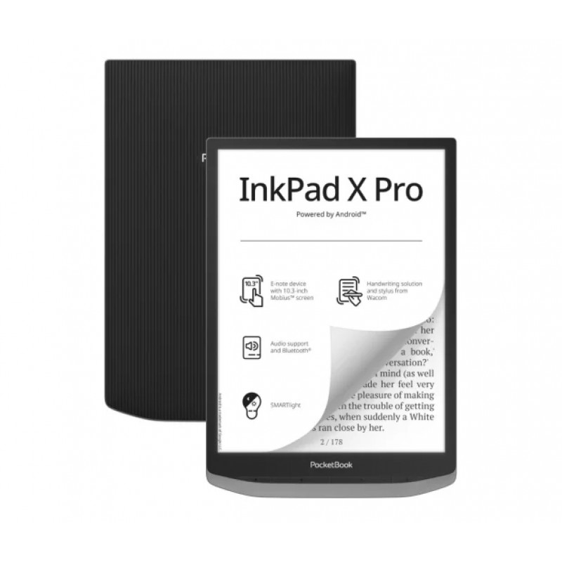 Електронна книга PocketBook 1040D InkPad X Pro Mist gray