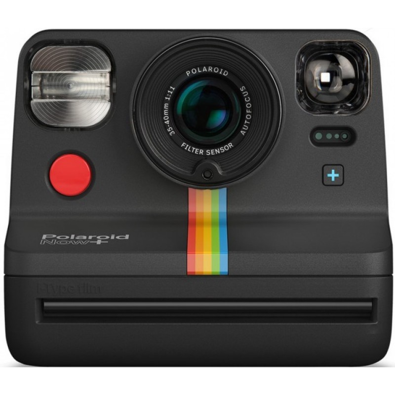 Фотокамера миттєвого друку Polaroid Now+ Black