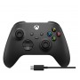 Геймпад Microsoft Xbox Series Controller Carbon Black + USB Cable