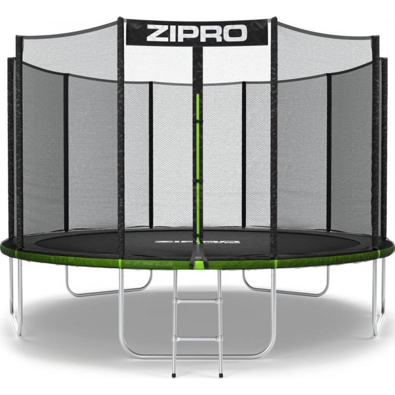 Батут Zipro Jump Pro 374 см із зовнішньою сіткою