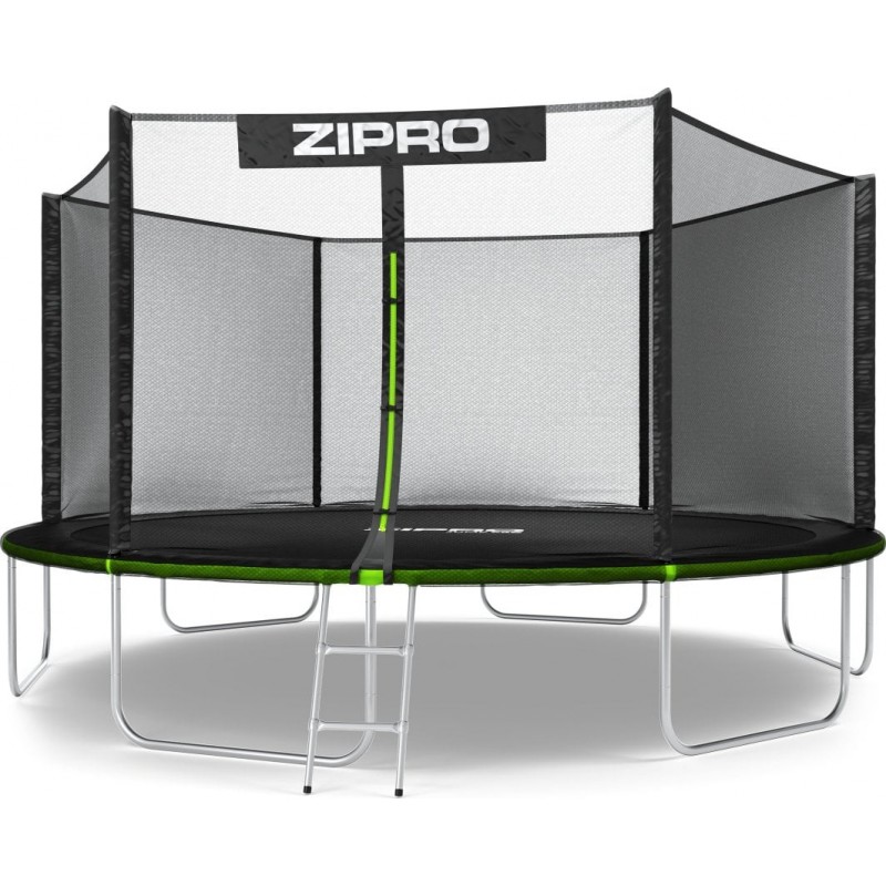 Батут Zipro Jump Pro 435 см із зовнішньою сіткою