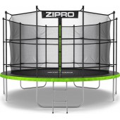 Батут Zipro Jump Pro 374 см із внутрішньою сіткою