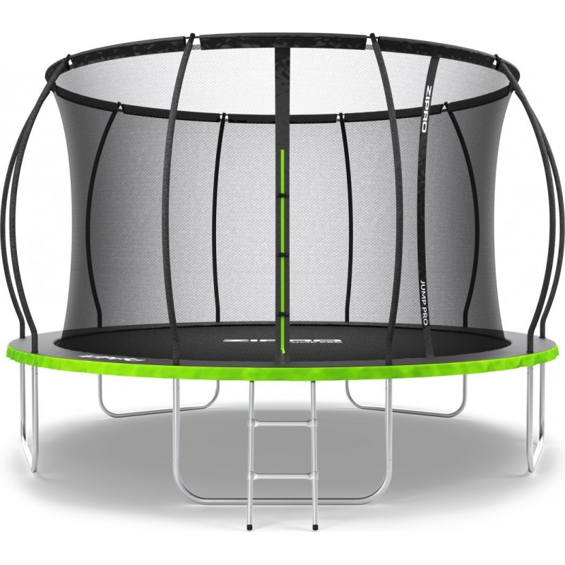 Батут Zipro Jump Pro Premium 374 см із внутрішньою сіткою