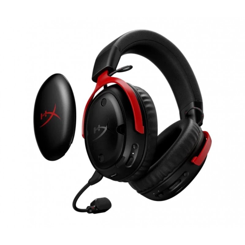 Ігрова гарнітура HyperX Cloud III Wireless S Black/Red