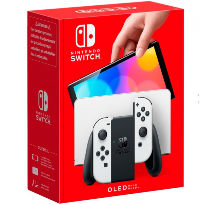Ігрова приставка Nintendo Switch OLED Model with White Joy-Con