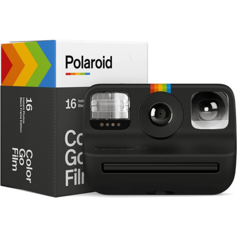 Фотокамера миттєвого друку Polaroid Go E-box Black