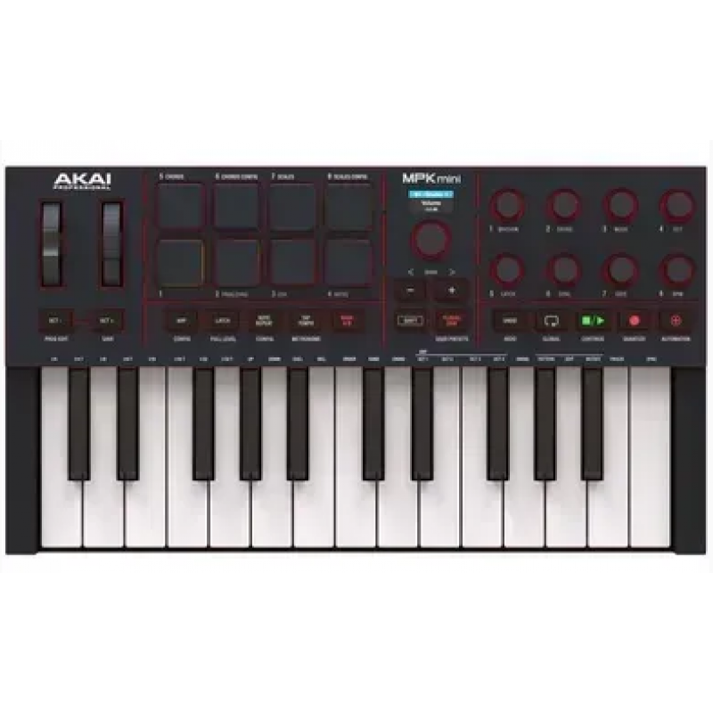 MIDI-клавіатура AKAI Professional MPK Mini IV Black