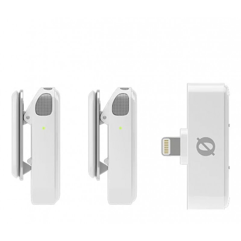 Мікрофонна радіосистема RODE Wireless Micro Lightning White