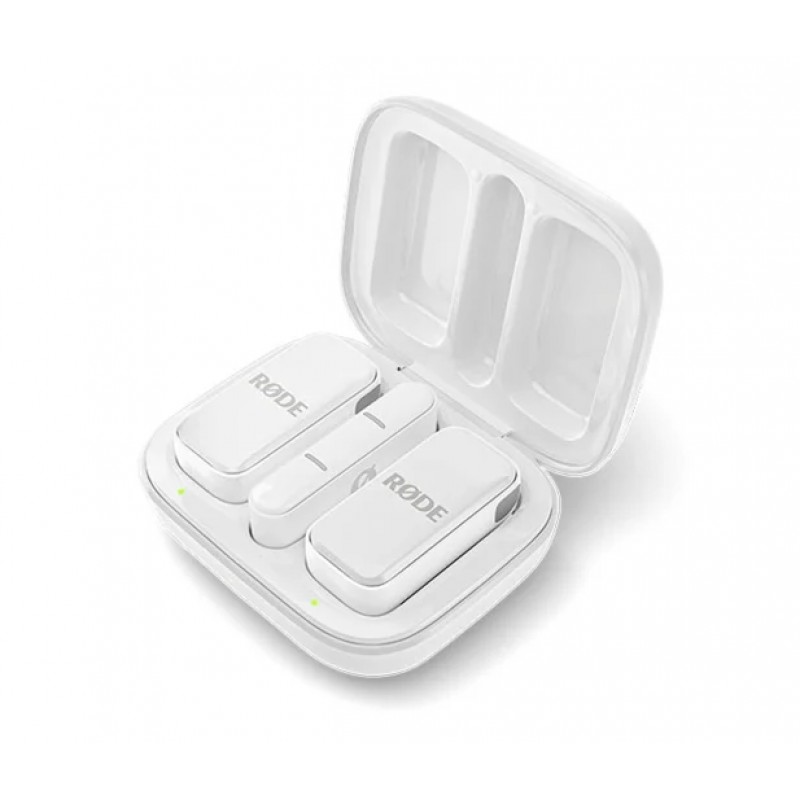 Мікрофонна радіосистема RODE Wireless Micro Lightning White