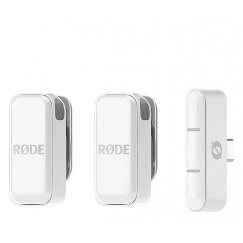Мікрофонна радіосистема RODE Wireless Micro USB-C White