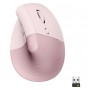 Мишка Logitech Lift Vertical Ergonomic Mouse Rose