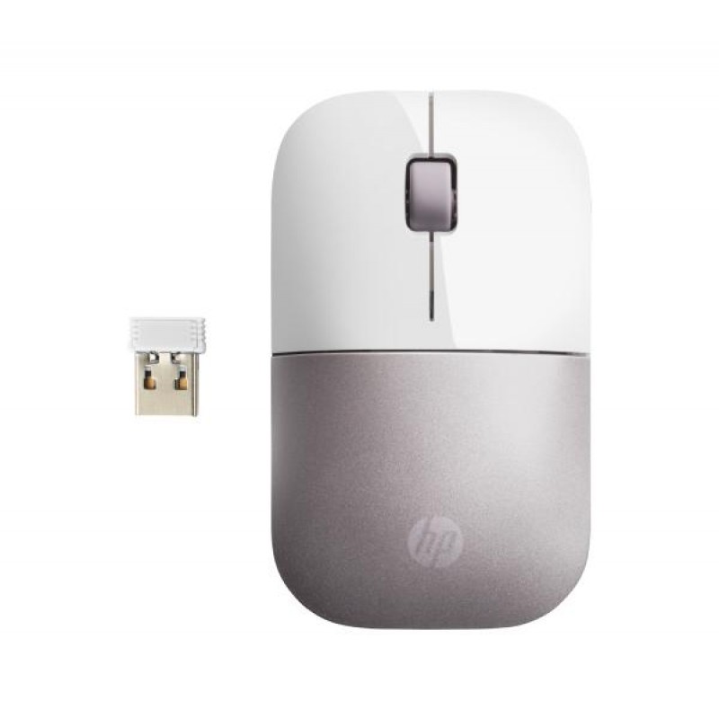 Мишка HP Z3700 біло-рожева