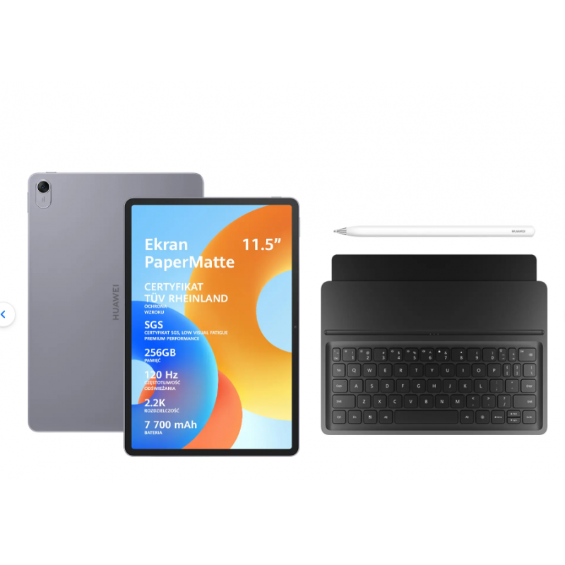 Планшет Huawei MatePad 11,5" 2nd Gen 8/256GB Grey + M-Pencil + Keyboard