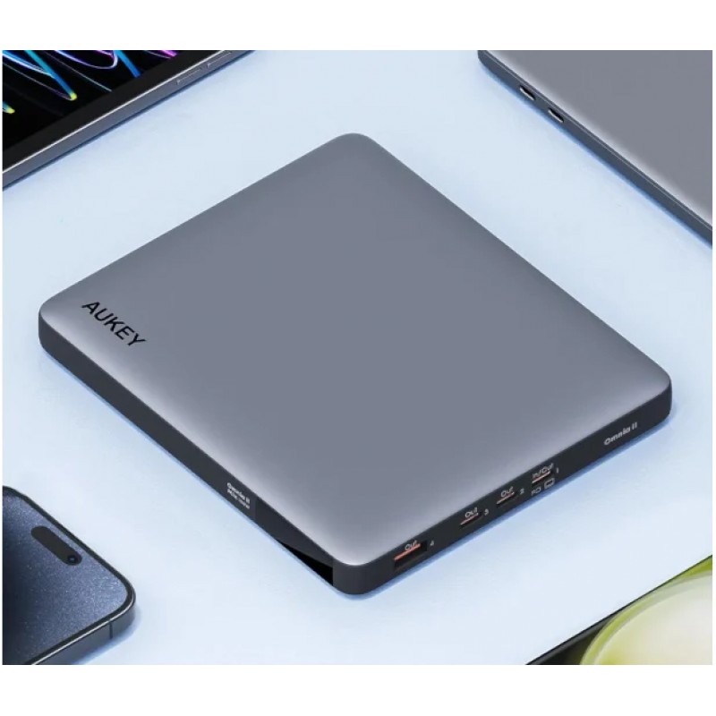 Повербанк Aukey 20000mAh 100W 3x USB-C PD