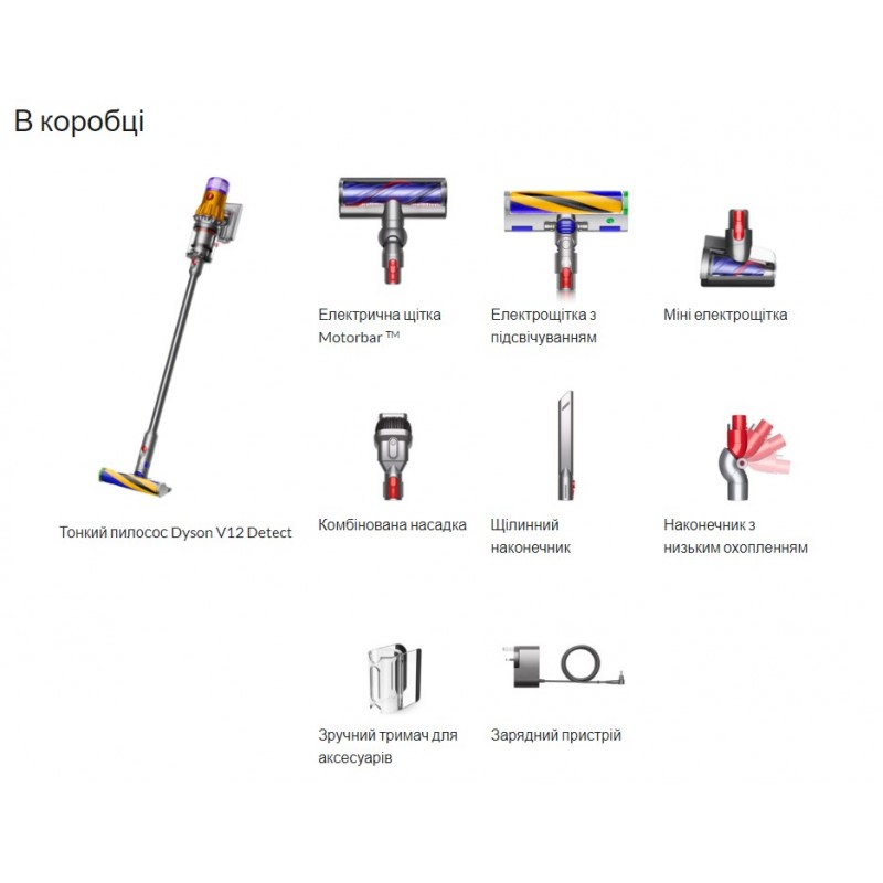 Порохотяг Dyson V12 Detect Slim Absolute