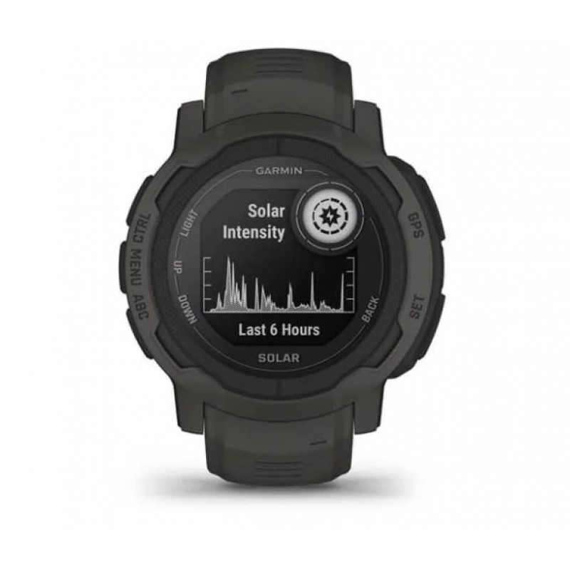 Смарт-годинник Garmin Instinct 2 Solar Graphite