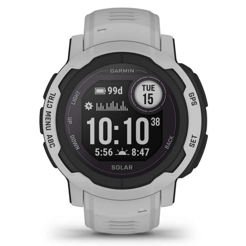 Смарт-годинник Garmin Instinct 2 Solar Mist Gray