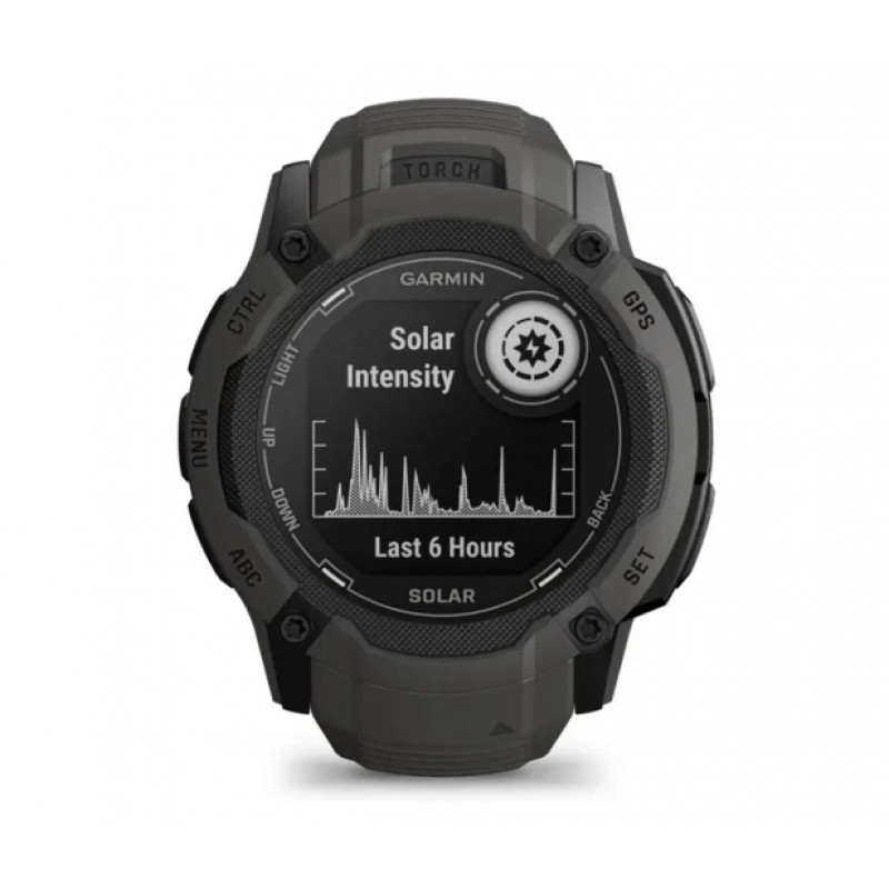 Смарт-годинник Garmin Instinct 2X Solar Graphite