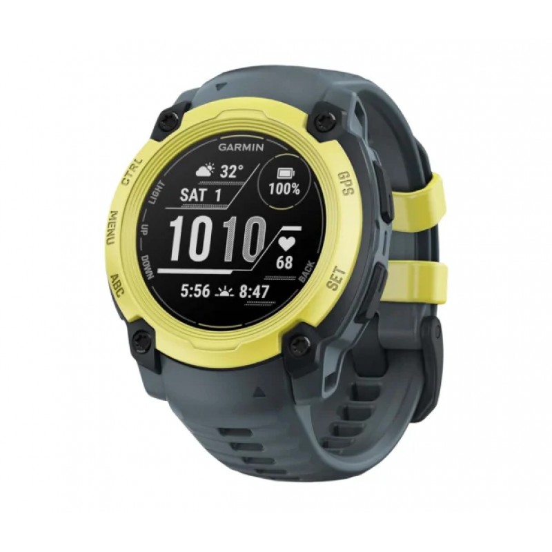 Смарт-годинник Garmin Instinct E 40mm Electric Lime Bezel Twilight Band