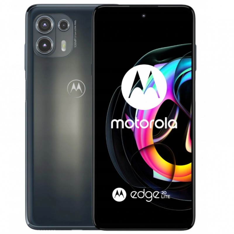 Смартфон Motorola Edge 20 Lite 8/128GB Electric Graphite