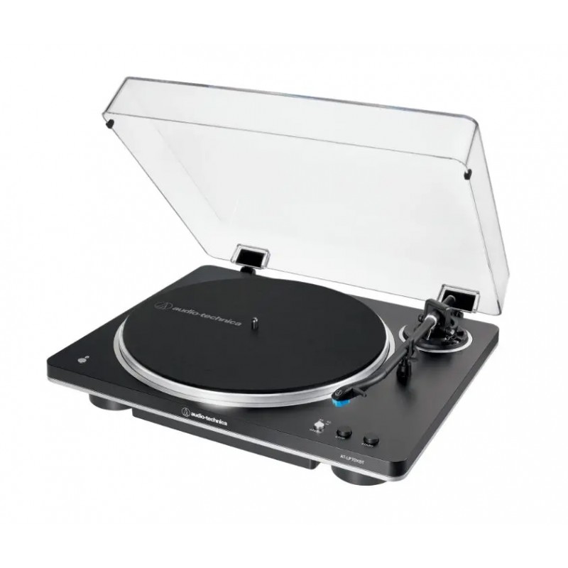 Програвач вінілових дисків Audio-Technica AT-LP70XBT Black-Silver