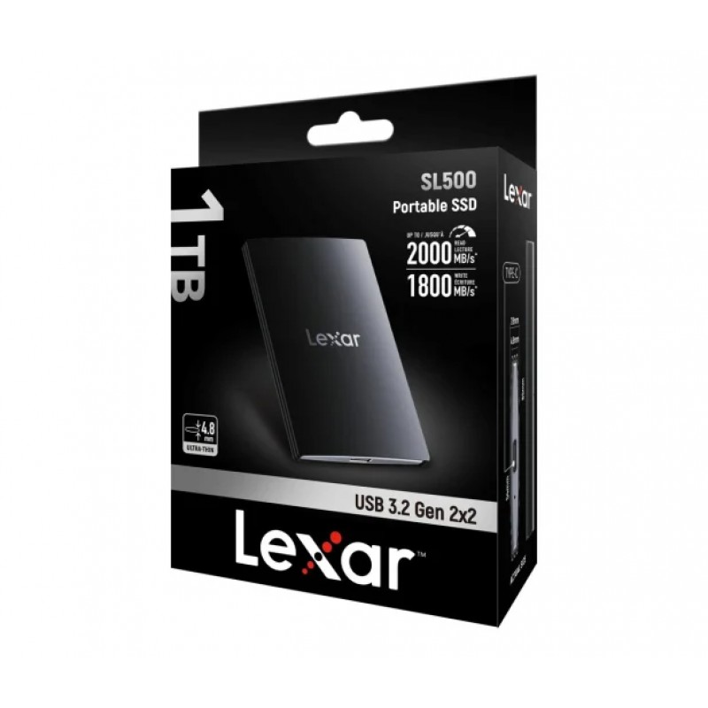 SSD накопичувач Lexar SL500 1TB USB 3.2 Gen 2x2