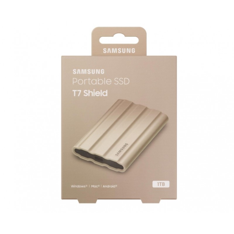 SSD накопичувач Samsung T7 Shield 1TB Beige