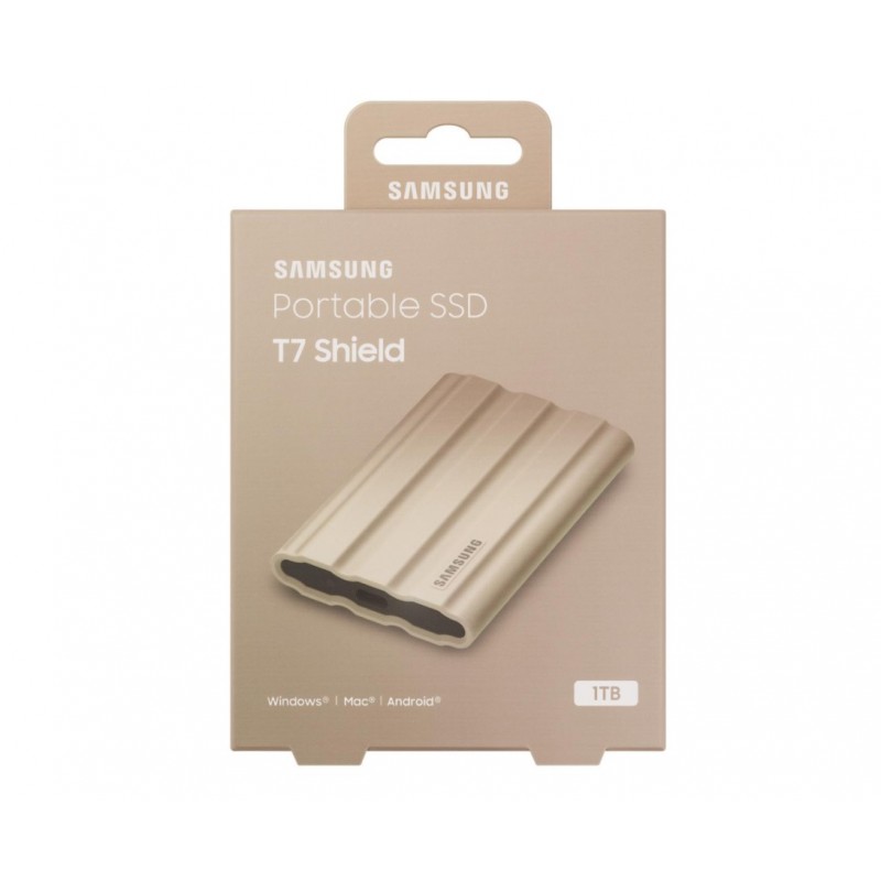 SSD накопичувач Samsung T7 Shield 1TB USB 3.2 Gen. 2 Beige