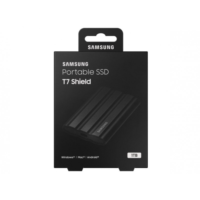 SSD накопичувач Samsung T7 Shield 1TB Titan Gray
