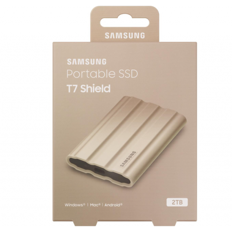 SSD накопичувач Samsung T7 Shield 2TB Beige