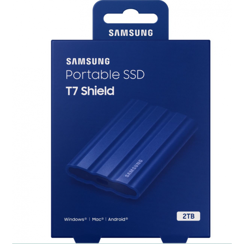 SSD накопичувач Samsung T7 Shield 2TB Blue