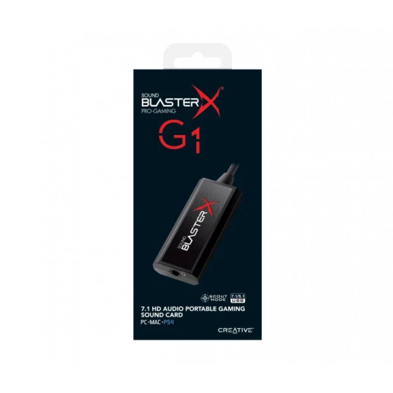 Звукова карта Creative Sound BlasterX G1 USB