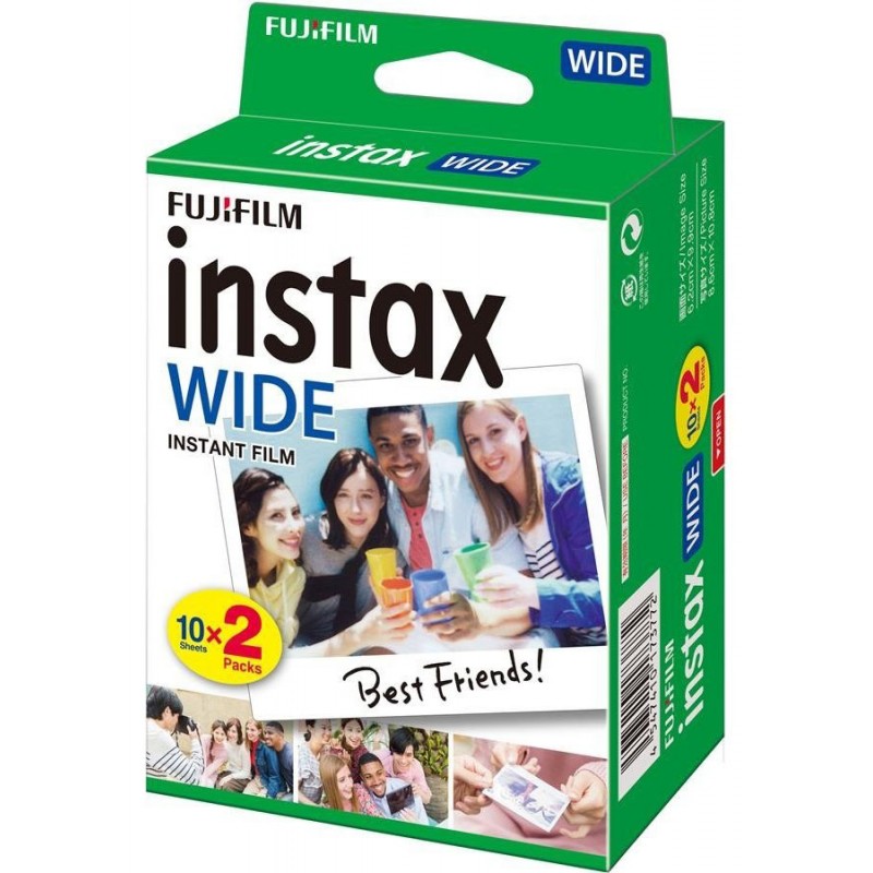 Фотопапір Fujifilm Instax Wide Colorfilm 2х10 шт.