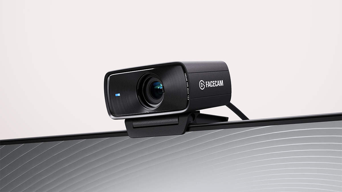 Вебкамера Elgato Facecam MK.2 на світлому фоні