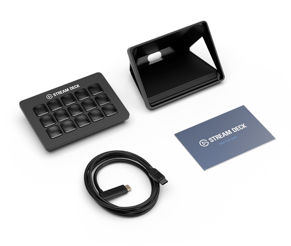 Комплектація Elgato Stream Deck MK.2 на фото виробника
