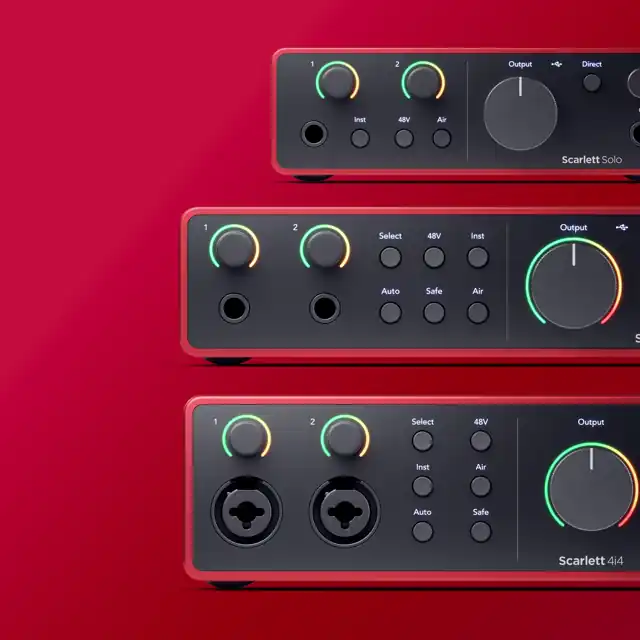 Інтерфейси Focusrite Scarlett четвертого покоління