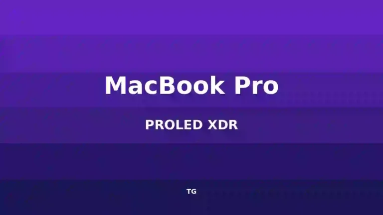 Графічна обкладинка MacBook Pro PROLED XDR із фіолетовим градієнтом