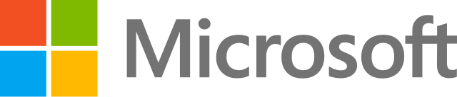 Логотип Microsoft на білому тлі