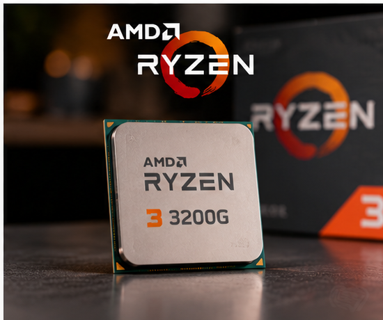 Ілюстрація процесора AMD Ryzen 3 3200G